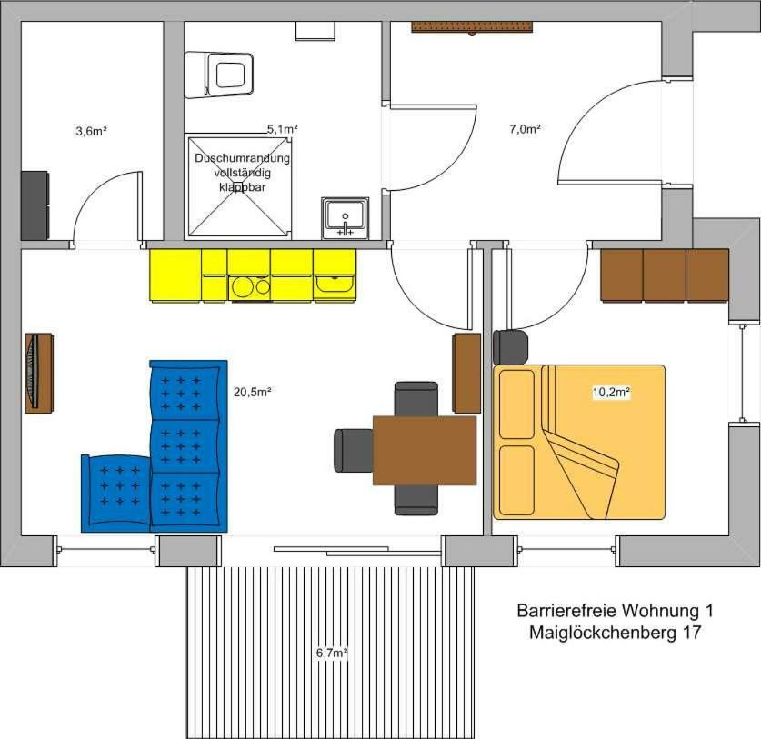 Ferienwohnung Maigloeckchen 17 Karlshagen Exteriör bild